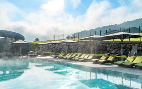 Thermal pool at Mountain Spa Thermal pool at Mountain Spa